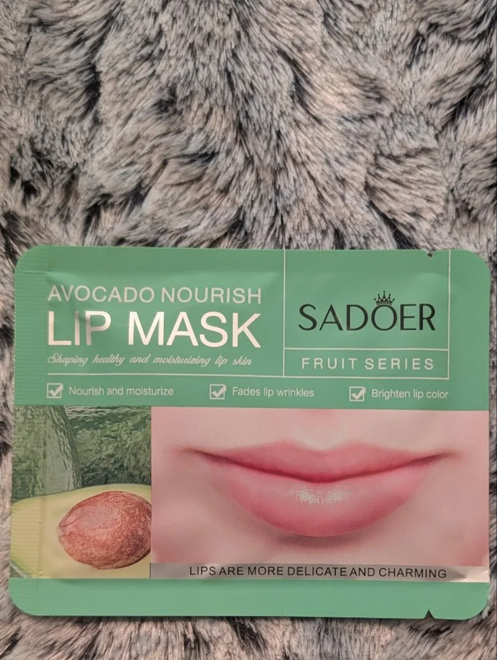 Fruit Series Honey Peach Repair Lip Mask - Pink